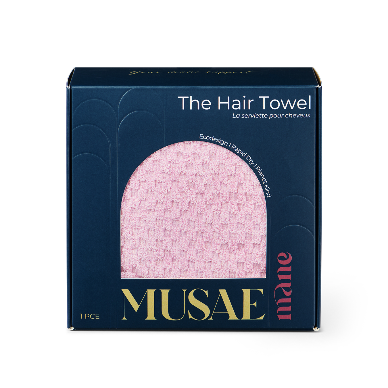 The Hair Towel - Pink Parfait