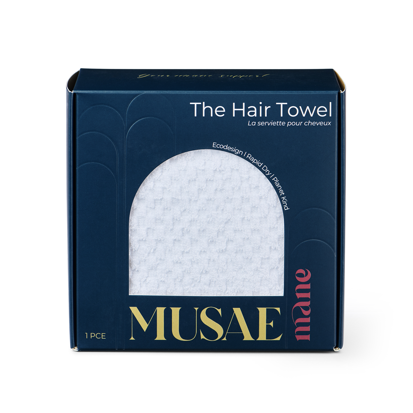 The Hair Towel - Pure White