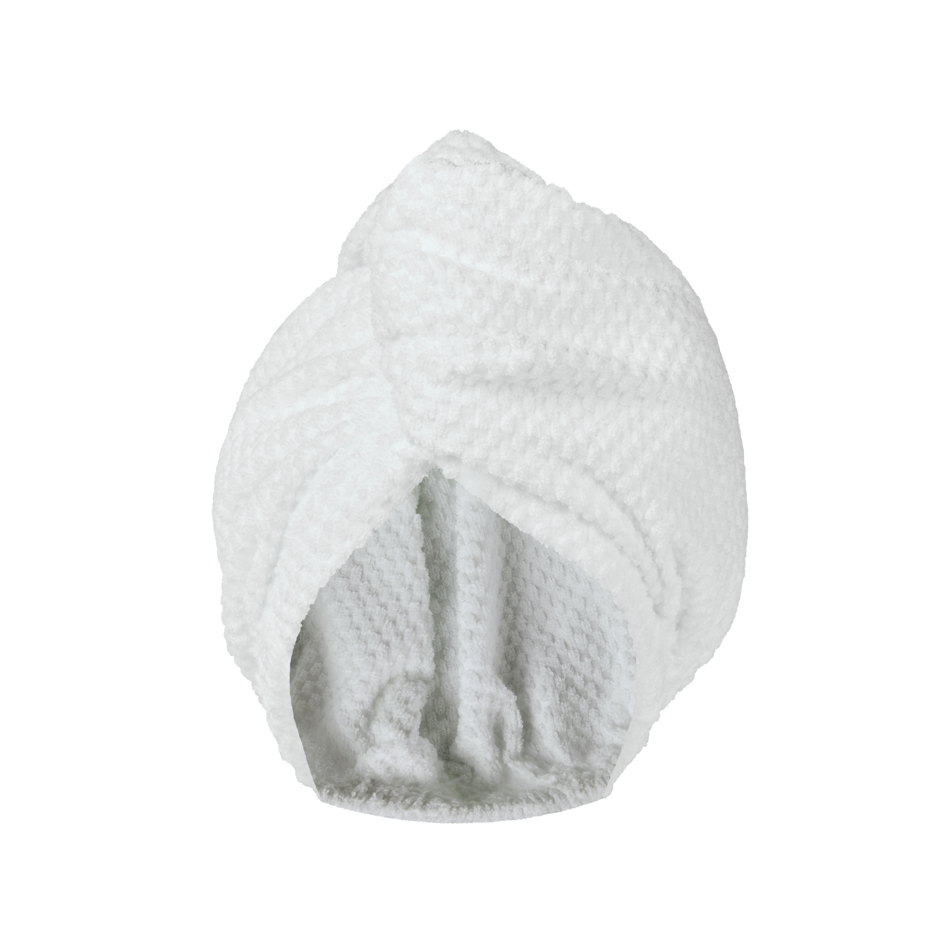 musae mane hair towel pure white