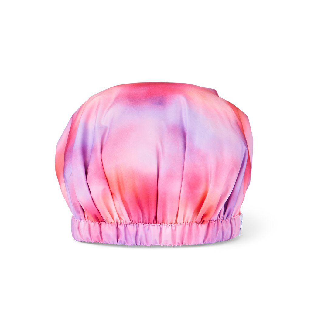 Musae Mane shower cap sunset back